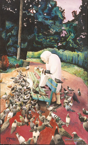 The Bird Lady of Golden Gate Park - Limited Edition Print - Worley Studios