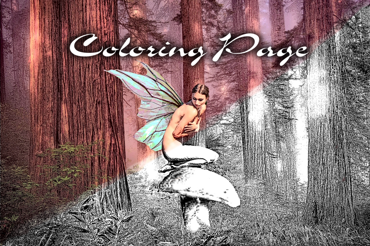 Artist gives away Free inspiring Coloring Pages for ART Therapy