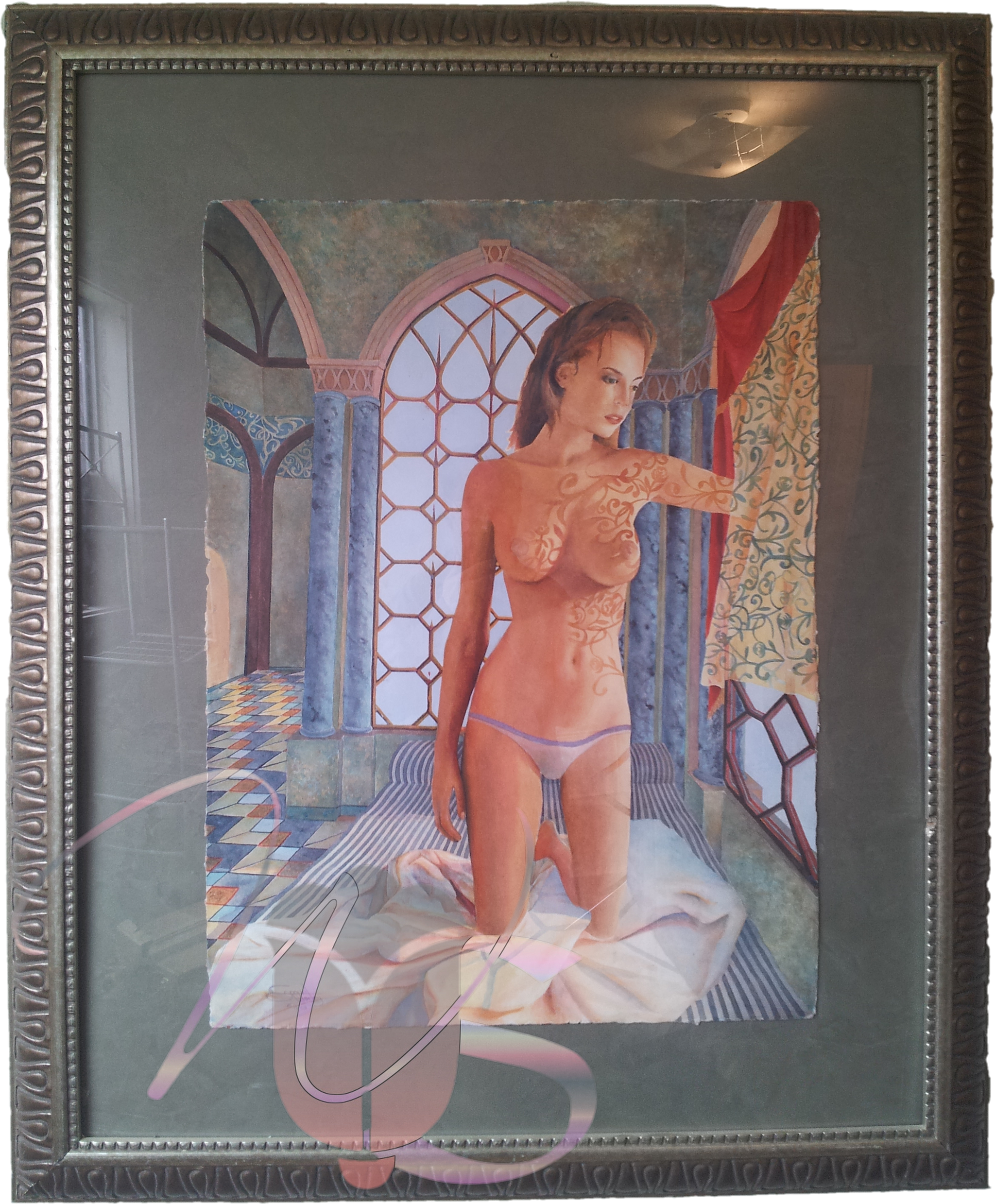 Alexia, Queen of the Vampires - Original Watercolor