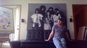 Fleetwood Mac Rumors - Airbrush Mural Painting